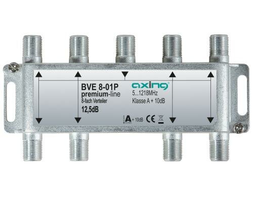 Axing BVE 8-01P 8-fach Verteiler, 51218 MHz, Bauform 01