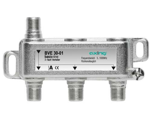 Axing BVE 30-01 3-fach Verteiler, 51006 MHz