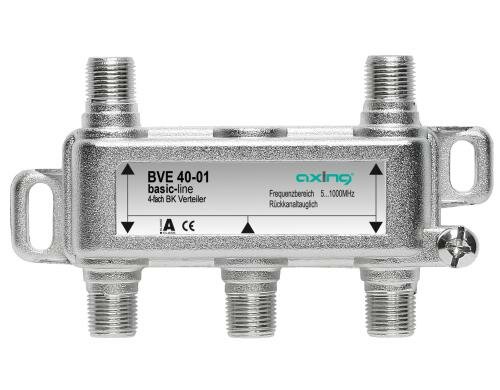 Axing BVE 40-01 4-fach Verteiler, 51006 MHz