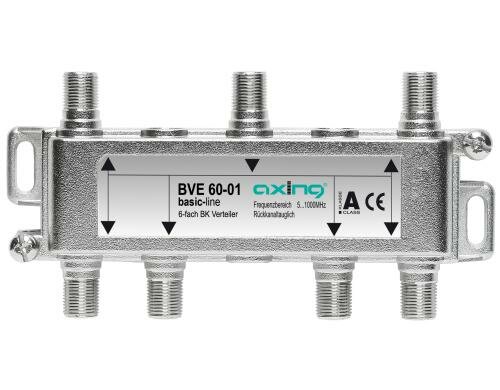 Axing BVE 60-01 6-fach Verteiler, 51006 MHz