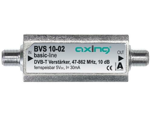 Axing BVS 10-02 DVB-T/T2 Inline-Verstärker 10 dB, 862 MHz