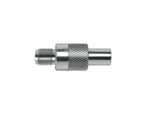 Axing CFA 17-00 F-Stecker, Quickfix auf F-Buchs, Adapter