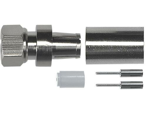 Axing CFS 7-00 F-Crimpanschluss für 7.5mm Kabel