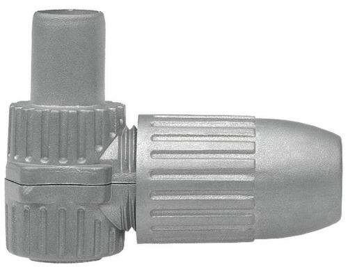Axing CKS 4-00 IEC Stecker mit Gussgehäuse, Abgewinkelt
