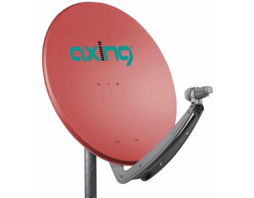 Axing SAA 85-03 Satellitenantenne 85 cm, Ziegelrot