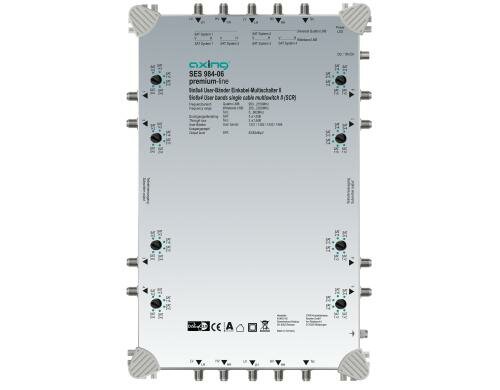 Axing SES 984-06 Einkabel-Multischalter II, 9 in 8 x 4