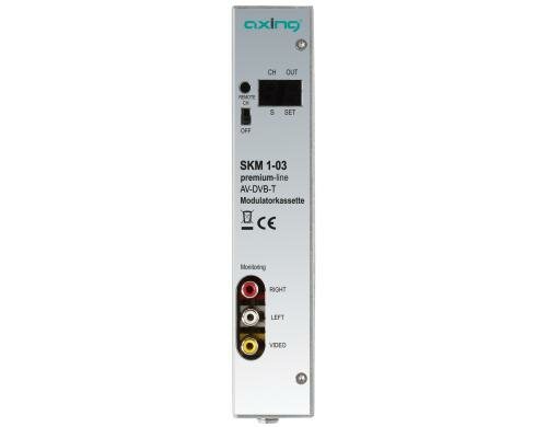 Axing SKM 1-03 Modulatorkassette, Single, AV - DVB-T