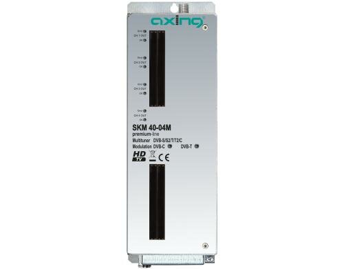 Axing SKM 40-04M Multituner, DVB-C/T-Quattrokassette, CI