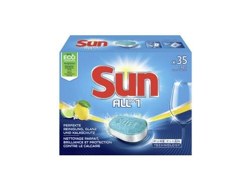 SUN Geschirrspültabs All in 1 Lemon Inhalt 35 Stück
