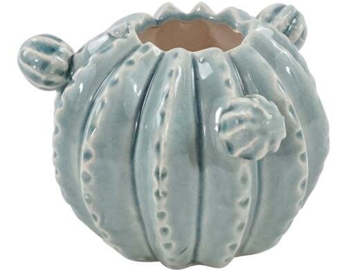 Hoff Interieur Vase Kaktus 10cm 1 Stück, Höhe 10cm, Durchmesser 13cm
