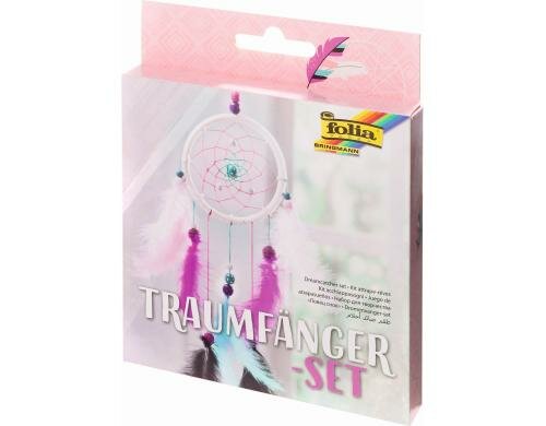 Folia Bastelset Traumfänger Girly, 35 Teile