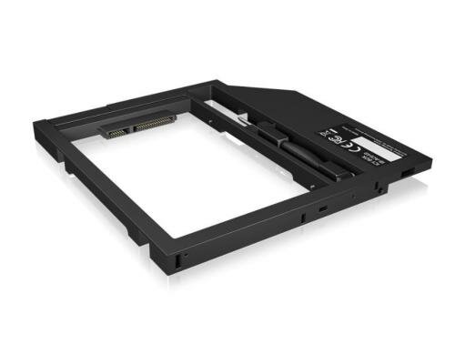 ICY BOX 2.5 SSD/HDD in Notebook DVD Bay Für 9 - 9.5 mm DVD Schacht