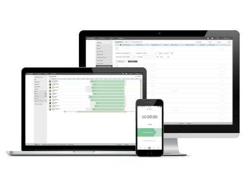 Safescan Timemoto Cloud Komplettlösung für die Zeiterfassung