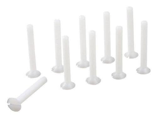 Nylon-Senkschrauben M3x30 8 Stück