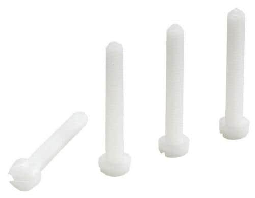 Nylon-Zylinder-Schrauben M6x50 8 Stück