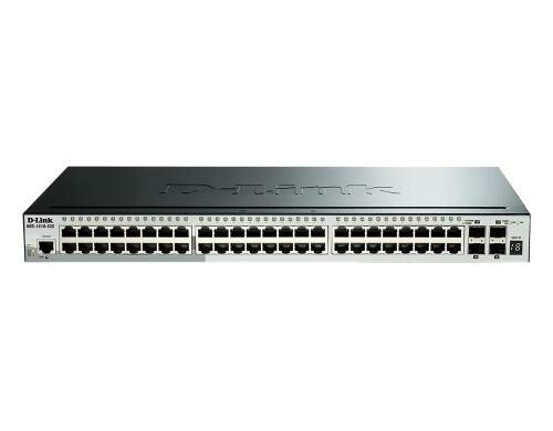 D-Link DGS-1510-52x: 52 Port Switch 1Gbps, IGMP, 32xVLAN, QoS, 2x SFP+