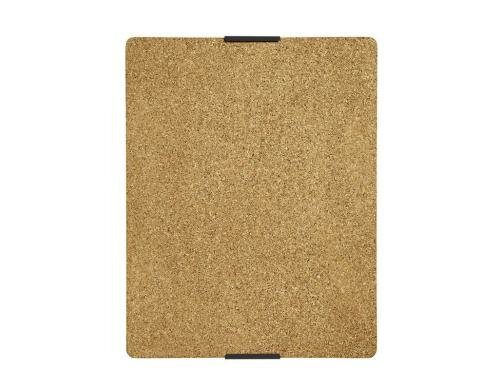 OYOY Notizboard Kork gross mit Messing inkl. 2 Klammern und 2 Pins