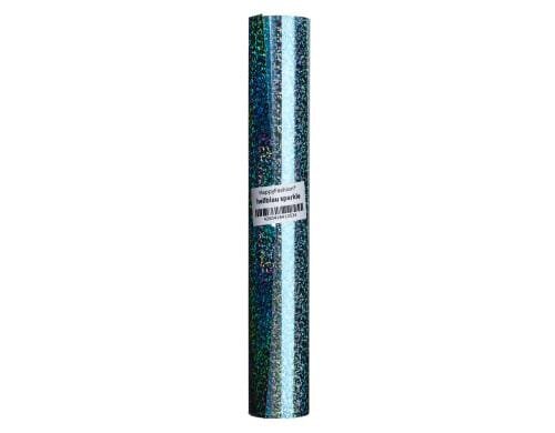 HappyFabric HappyFashion hellblau sparkle 1 Rolle, 25 x 100 cm