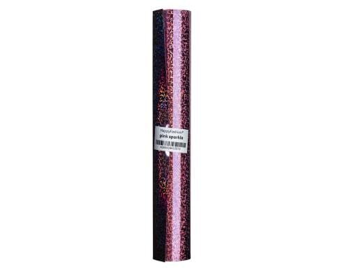 HappyFabric HappyFashion pink sparkle 1 Rolle, 25 x 100 cm