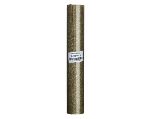 HappyFabric HappyGlitter hologold 1 Rolle, 25 x 100 cm