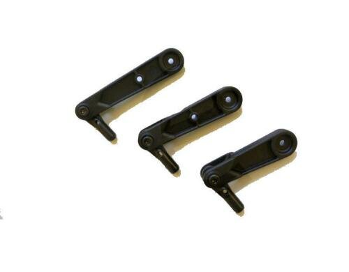 CFK Gabelservohebel 54mm/M3 Hitec
