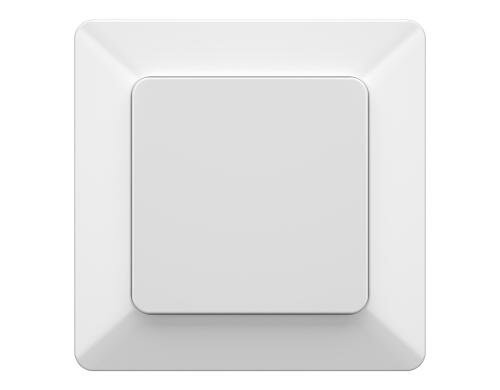 modino priamos UP Drucktaster 1-fach AR, unbeleuchtet, weiss