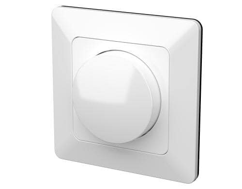 modino priamos UP LED-Drehdimmer phasenabschnitt, 5-150W, weiss