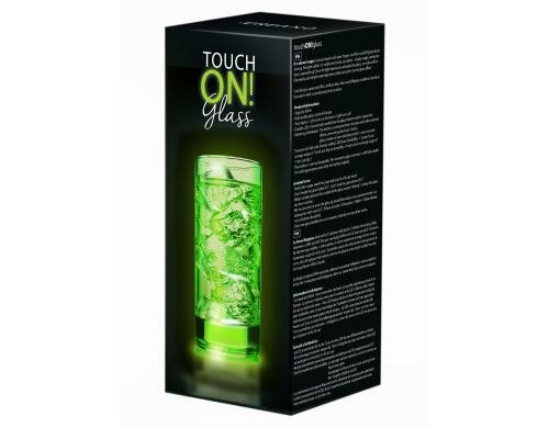 Creano Leuchtglas Grün 300ml, TouchOn