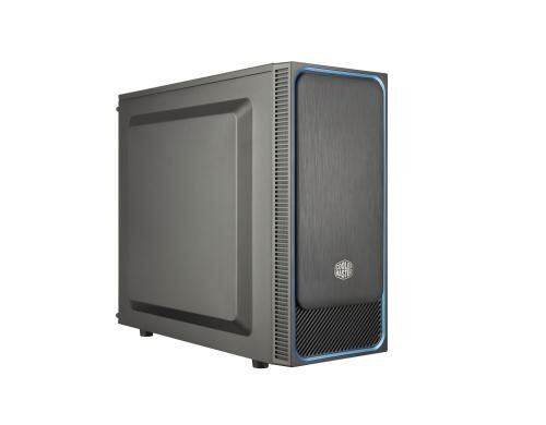Cooler Master MasterBox E500L blau schwarz, 1x 5.25, 2x 3.5, 2x 2.5,2x USB