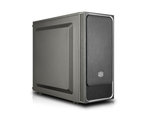 Cooler Master MasterBox E500L silber schwarz, 1x 5.25, 2x 3.5, 2x 2.5,2x USB