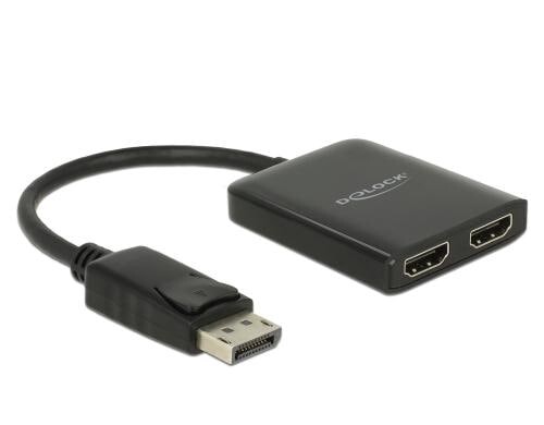 Displayport zu 2x HDMI Splitter, 4K, 30H 2 HDMI Geräte an 1x DP Anschluss. MST Sup.