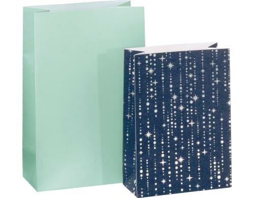 Stewo Geschenkbeutel Selene 6 Beutel, 6 Sticker, 2 Designs