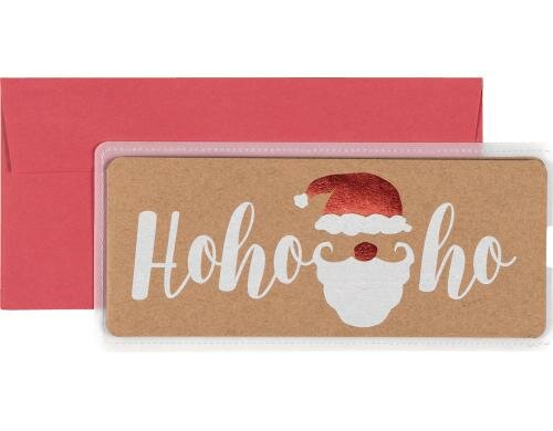 Stewo Geldgeschenk Karte Hohoho Grösse 23x11cm