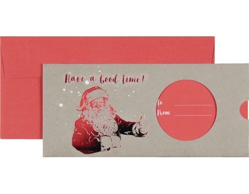 Stewo Geldgeschenk Karte Have a good time Grösse 23x11cm