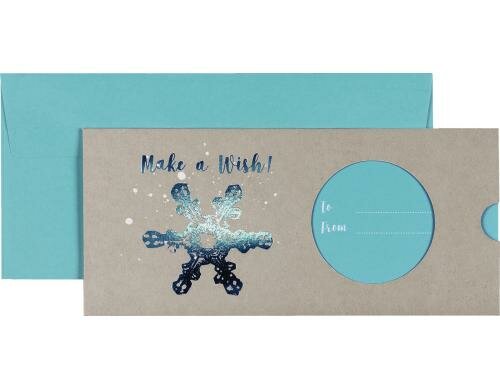 Stewo Geldgeschenk Karte Make a Wish Grösse 23x11cm