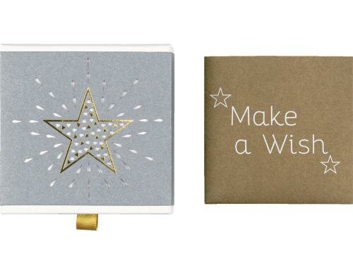 Stewo Geschenkkarten-Box Make a Wish Grösse 10.5x10.5x2.5cm
