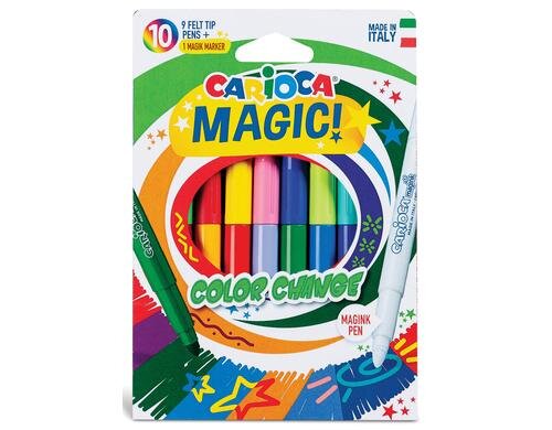 Carioca Fasermaler Color Change 10er Pack