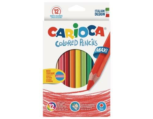 Carioca Farbstift Maxi 12er Pack