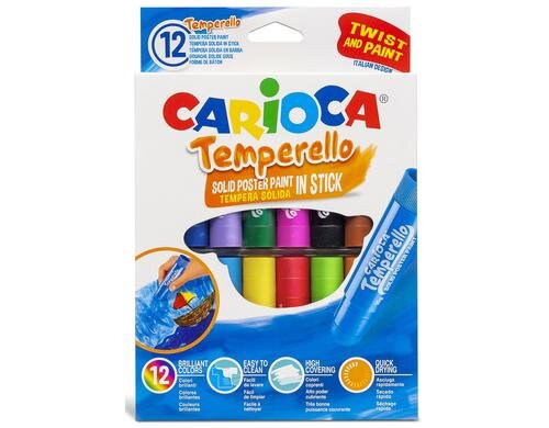 Carioca Posterfarbe Temperello 12er Pack