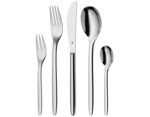 WMF Besteck Set 30-teilig Stamp Cromargan® protect, teilmattiert