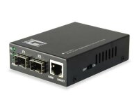 LevelOne GVT-2011: Media Konverter RJ45-SFP 1Gbps...