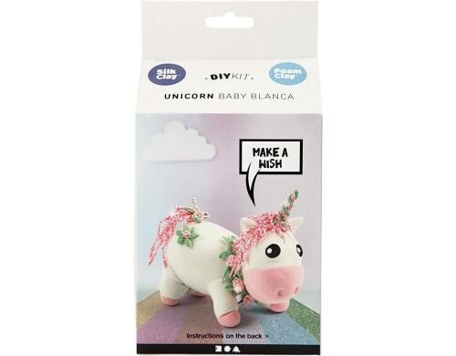 Creativ Company Foam & Silk Clay Set Einhorn