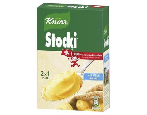 KNORR Stocki mit Milch Kartoffelstock 2x1 Portionen