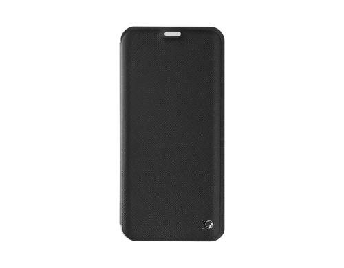 XQISIT Flap Cover Adour schwarz für Samsung Galaxy S9+