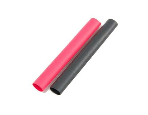 Schrumpfschlauch 3mm schwarz/rot