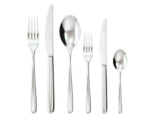 Sambonet Tafelbesteck, 36 Set, Hannah 6x Messer, Gabel, EL,  TL,  MokkaL, Dgabel