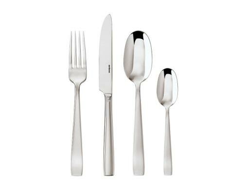 Sambonet Tafelbesteck, 24 Set, Flat 6 Tafelmesser, 6 Gabeln, 6 Löffel, 6 TL