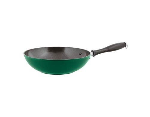 Sambonet Wokpfanne 28cm grün Vintage Durchmesser: 28cm Höhe:7.8cm Volumen: 3.5L