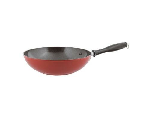 Sambonet Wokpfanne 28cm rot Vintage Durchmesser: 28cm Höhe:7.8cm Volumen: 3.5L