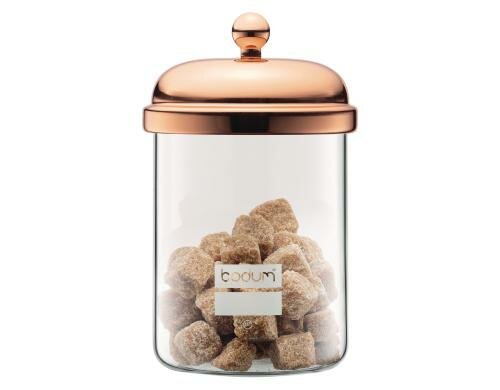 Bodum Classic Vorratsglas 0.5 Liter kupfer Fassungsvermögen 0.5 Liter